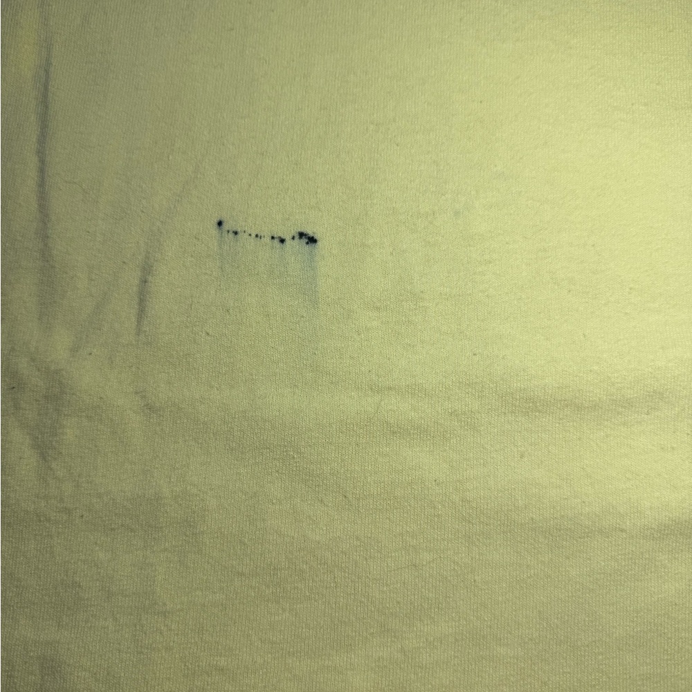 Carhartt Pocket T Shirt Yellow Loose Fit Heavyweight Cotton Small - Picture 10 of 10